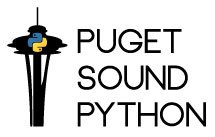 Logo of PuPPy -- Seattle's Python user group