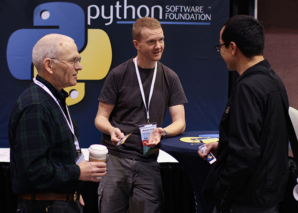 Python software foundation booth