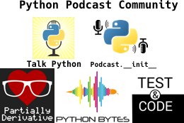 Logo of Python Podcast Community 